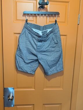 Denver Hayes 32x10 Men’s Heather Gray Flat Front Shorts